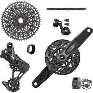 SRAM X0 AXS Eagle T-Type E-MTB Bosch Groupset 160mm - 36T - 10-52T - incl. Charger, Battery & Chain Black 160mm / 36T / 10-52T / incl. Charger, Battery & Chain Unisex