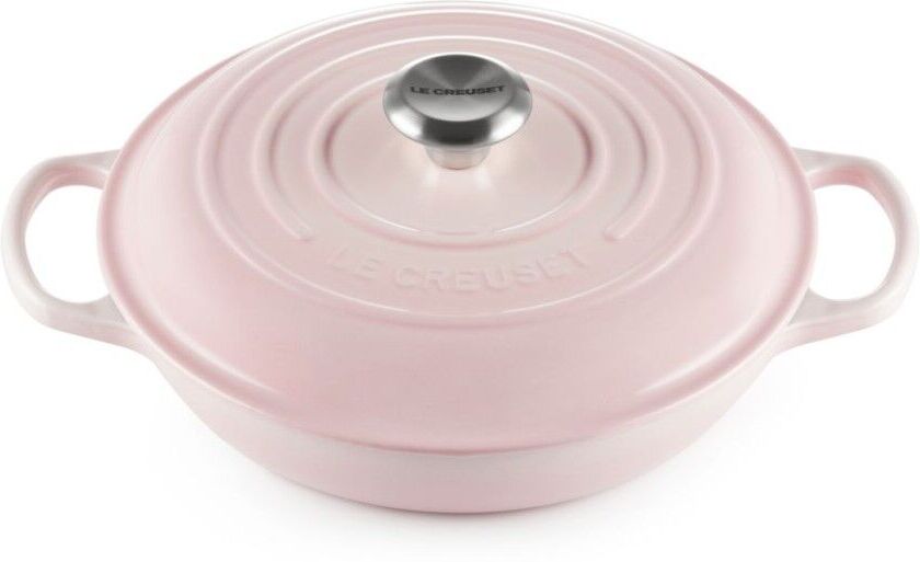 Le Creuset Signature Braiser Shell Pink "26 cm