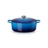 Le Creuset Signature Oval Dutch Oven Azure "29 cm