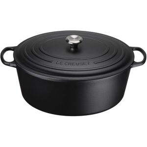 Le Creuset Signature Oval Dutch Oven Licorice Black 40 cm / 13.9 Liter / 15.5 qt. Unisex