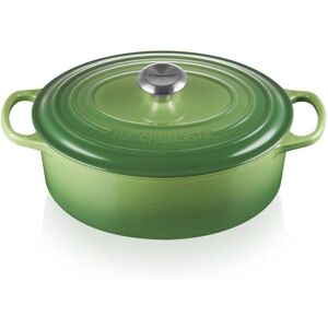 Le Creuset Signature Oval Dutch Oven Bamboo Green Green 29 cm / 4.7 Liter / 5 qt. Unisex