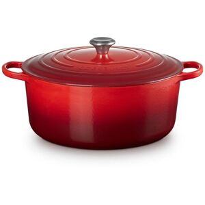 Le Creuset Signature Round Dutch Oven Cerise Red 34 cm / 12 Liter / 12 qt. Unisex