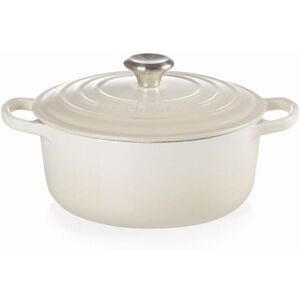 Le Creuset Signature Round Dutch Oven Meringue Blue 20 cm / 2.4 Liter / 2.5 qt. Unisex