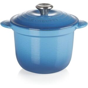Le Creuset Signature Rice Pot Marseille Blue 18 cm / 2 Liter Unisex