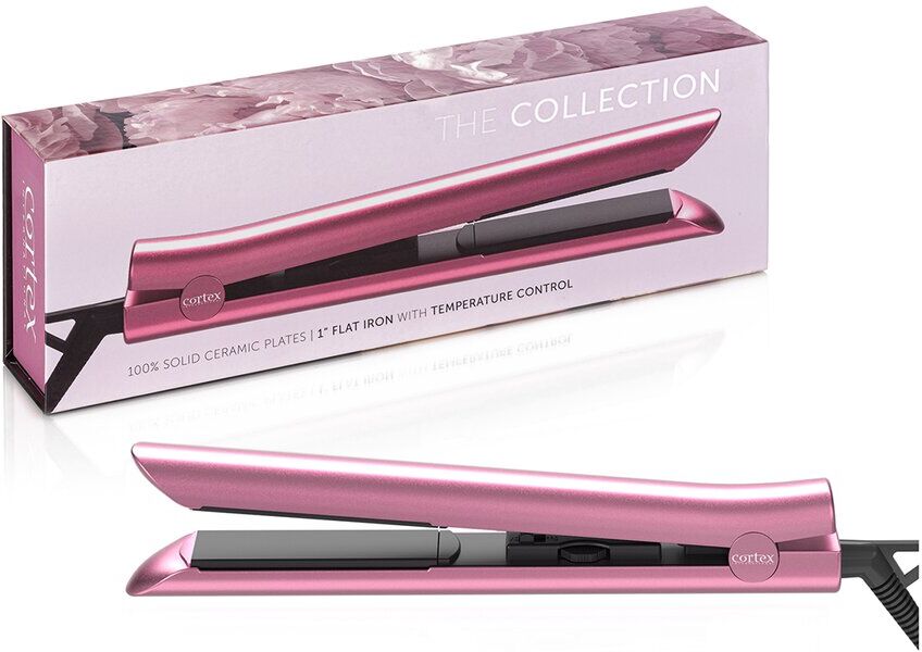 Cortex International Cortex 1in Solid Ceramic Ionic & Far-Infrared Flat Iron NoColor NoSize