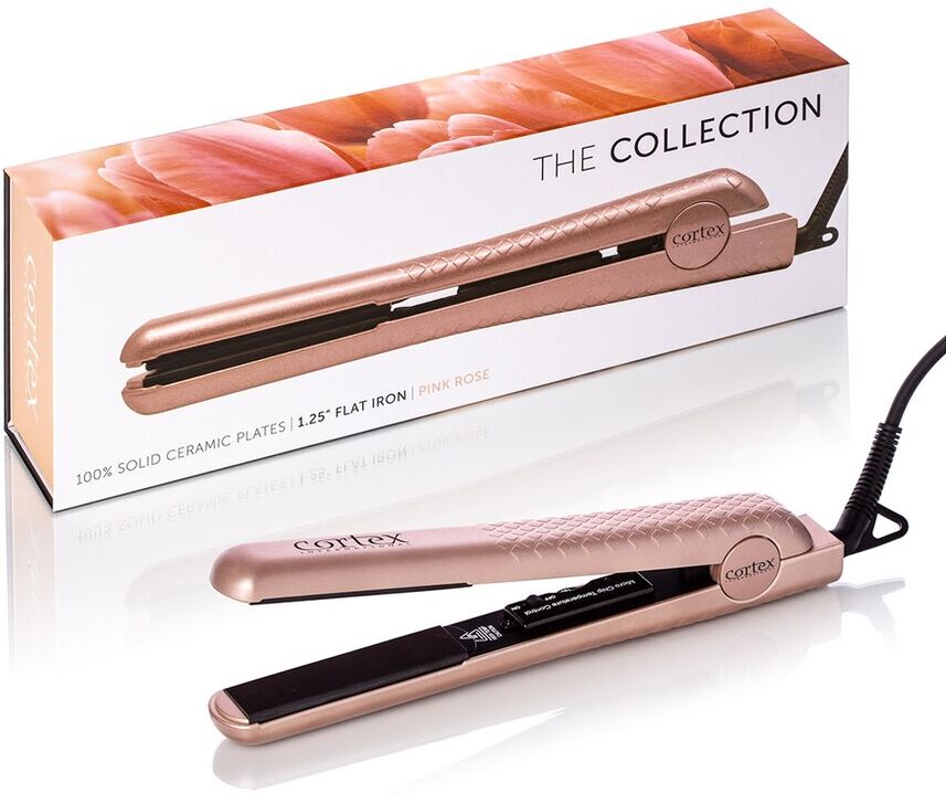 Cortex International The Collection - 1.25" 100% Solid Ceramic Ionic & Far-Infrared Technology Flat Iron NoColor NoSize