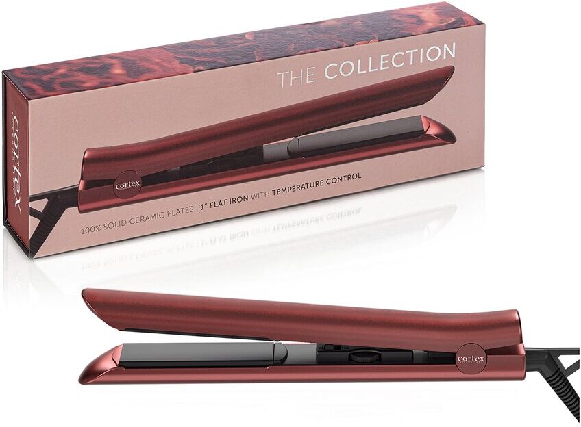 Cortex International Cortex 1in Solid Ceramic Ionic & Far-Infrared Flat Iron NoColor NoSize