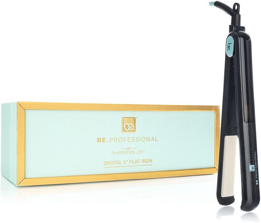 Be Professional Be. Professional Digital Thermolon Ceramic Flat Iron 1.0" NoColor NoSize