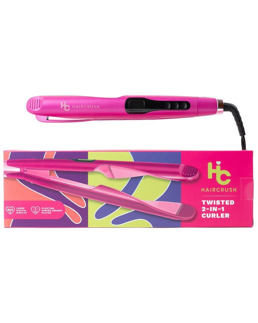 Hair Crush 2-in-1 Twist Digital Curler & Straightener NoColor NoSize