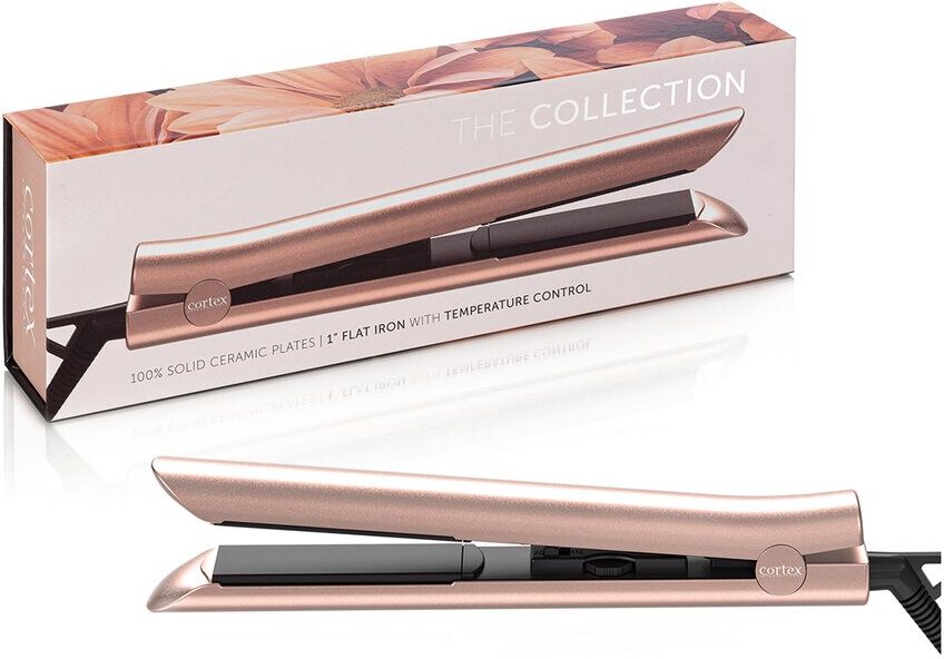 Cortex International Cortex 1in Solid Ceramic Ionic & Far-Infrared Flat Iron NoColor NoSize