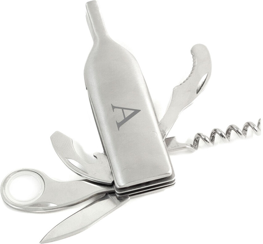 Bey-Berk Monogrammed Multi-Purpose Corkscrew NoColor o