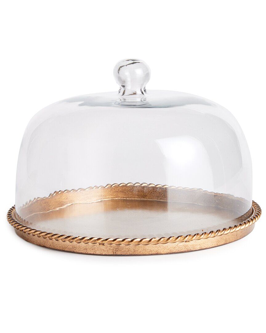 Napa Home & Garden Braiden Tray With Cloche Large Gold NoSize