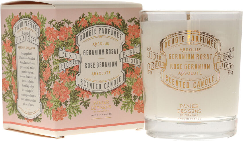 Panier des Sens Rose Geranium Scented Candle 6oz/180g & Eau de Perfume 1.7 fl.oz NoColor NoSize