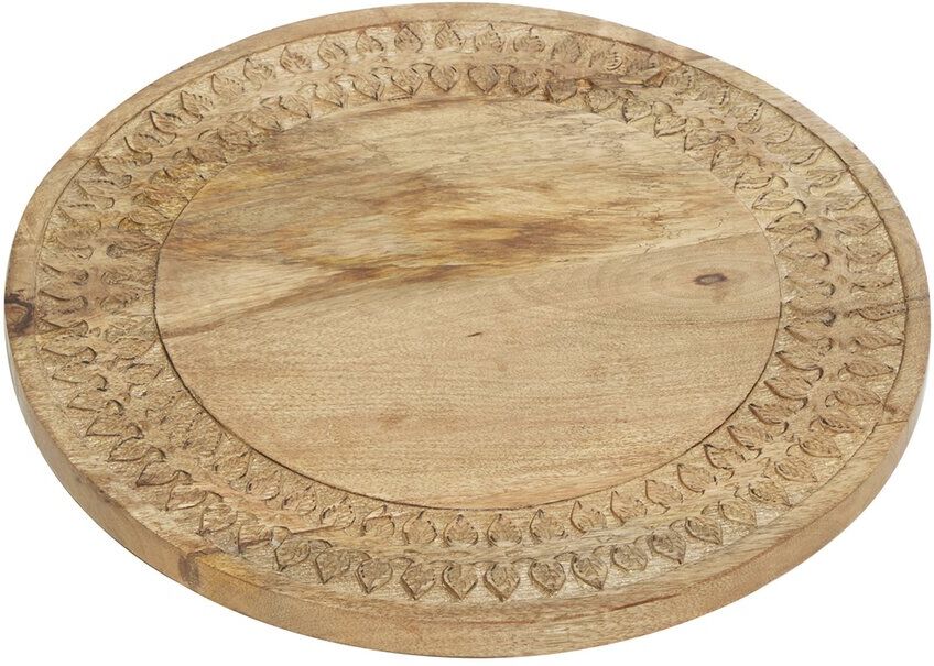 Peyton Lane Country Cottage Round Cake Stand Brown NoSize