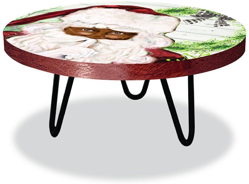 Courtside Market Wall Decor Courtside Market Holiday Collection Shhhh Santa Ii Seasonal Decorative Table/Riser Multi NoSize