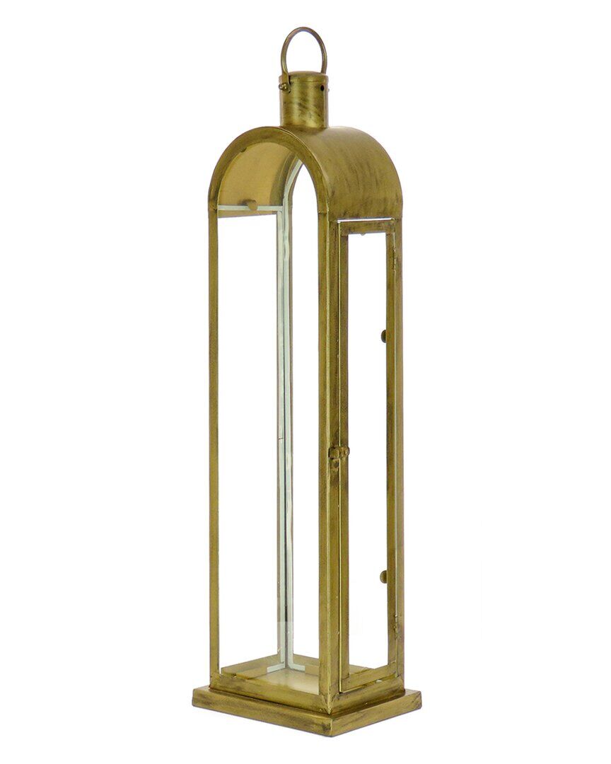 HGTV Arched Candle Lantern Bronze 22 in