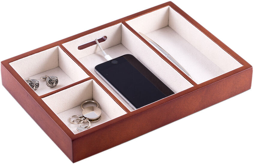 Bey-Berk Wood Open Jewelry Boxes NoColor NoSize