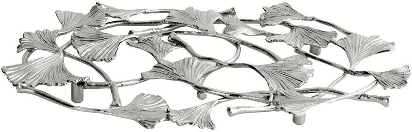 Michael Aram Ginkgo Trivet Silver NoSize