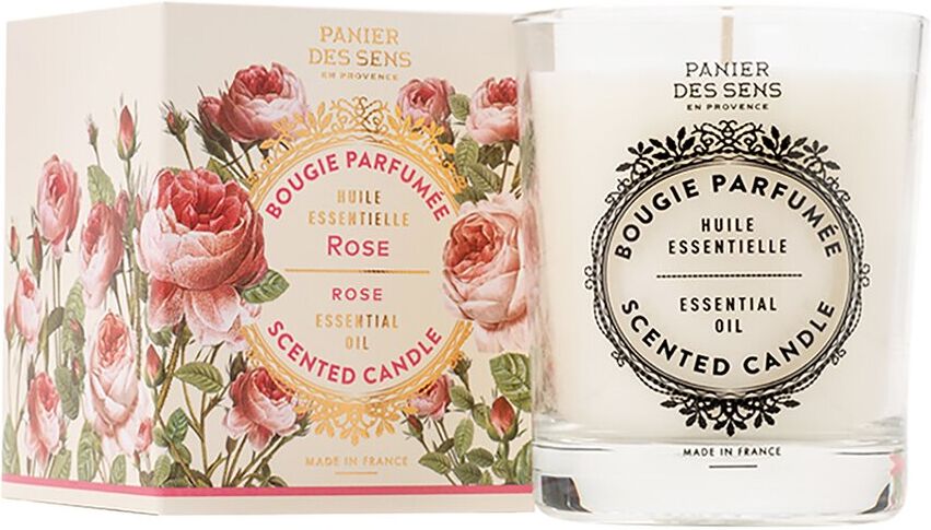 Panier des Sens Rose Scented Candle 6oz/180g & Eau de Perfume 1.7 fl.oz Pink NoSize