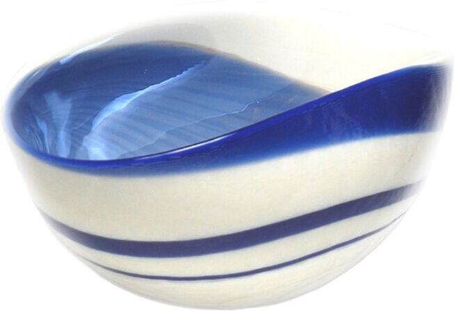 Murano Art Collection Murano 7in Murano Glass Shell Bowl White NoSize