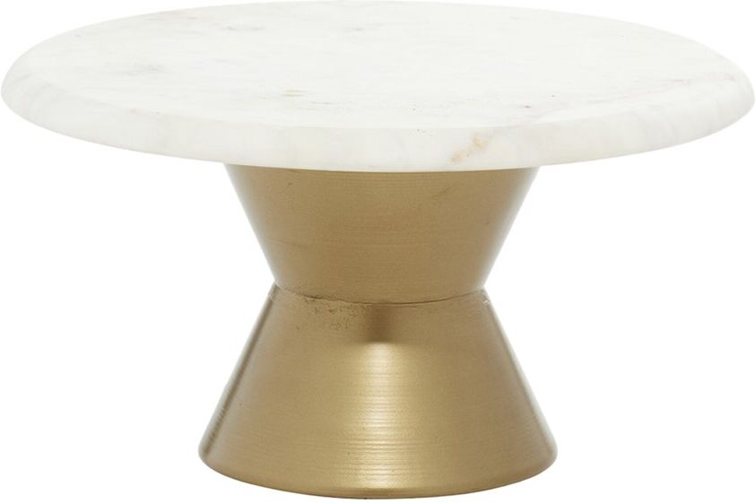 Peyton Lane Marble Cake Stand Gold NoSize