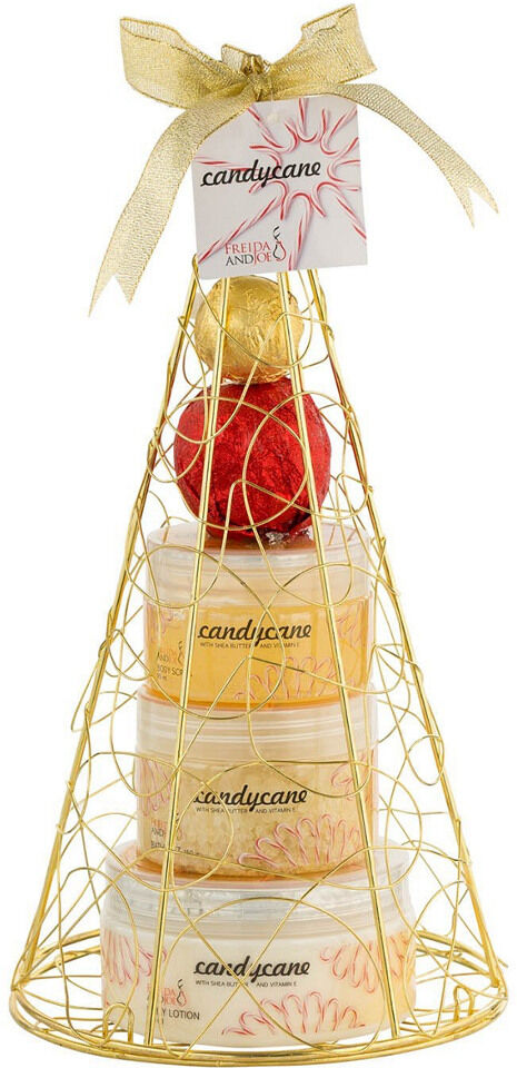 Freida & Joe Gold Christmas Tree Pyramid Bath Bomb Set NoColor Medium