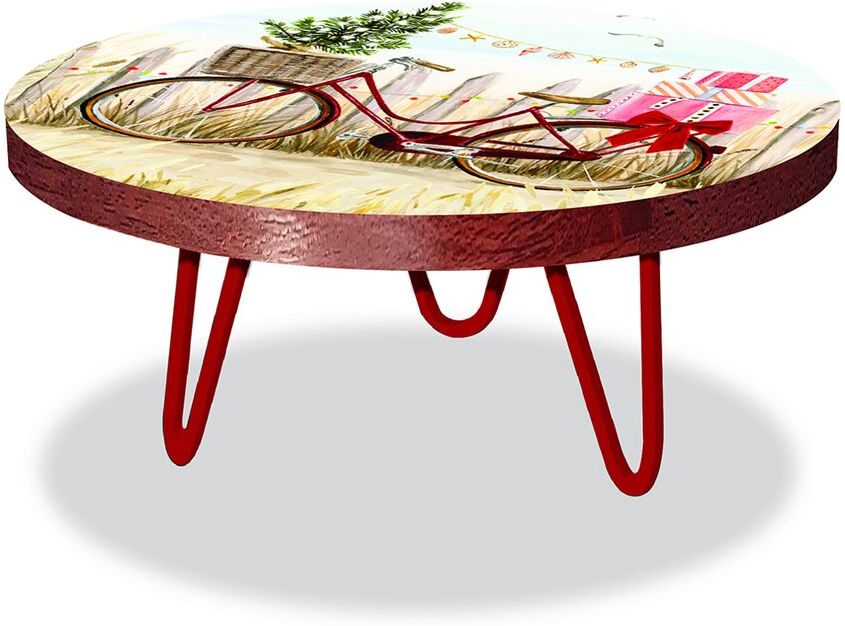 Courtside Market Holiday Collection Christmas Coastal I Seasonal Decorative Table/Riser Multi NS