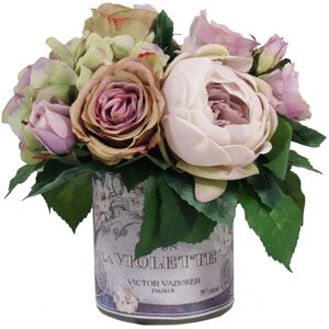 Creative Labs Displays Green & Lavender Mixed Floral Arrangement Multicolor No Size