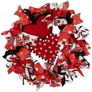 Northlight Ribbon & Twig Valentine's Day Wreath Red NoSize