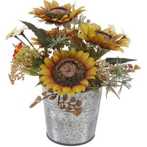 Flora Bunda 8in Tall Sunflowers Mix Multi NoSize