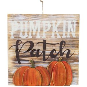 Northlight 12in Pumpkin Patch Fall Harvest Wooden Wall Sign Orange NoSize