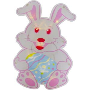 Northlight 14in Battery Operated LED Lighted Easter Bunny Window Silhouette White NoSize