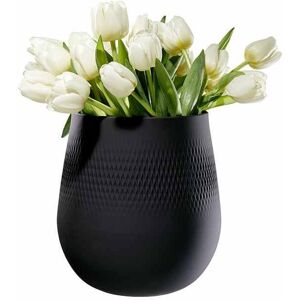 Villeroy & Boch Manufacture Collier Large Noir Vase Black ns