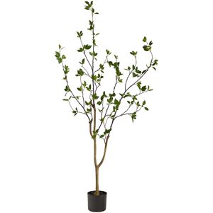 Nearly Natural 5ft Minimalist Citrus Artificial Tree Green NoSize