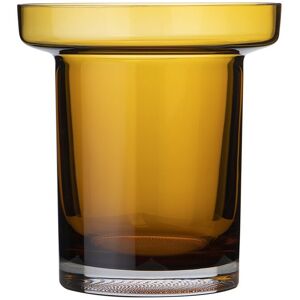 Kosta Boda Low Limelight Vase Orange NoSize