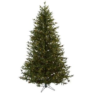 Nearly Natural 7.5Ft. Classic Pine & Pinecone Christmas Tree Green NoSize