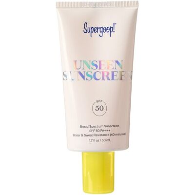Supergoop! 1.7oz Unseen Sunscreen SPF 50 NoColor NoSize Supergoop! 1.7oz Unseen Sunscreen SPF 50 NoColor NoSize