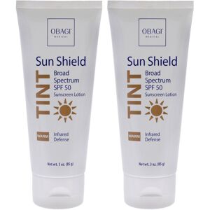 Obagi Unisex 2 x 3oz Sun Shield Tint SPF 50 - Warm Kit NoColor NoSize