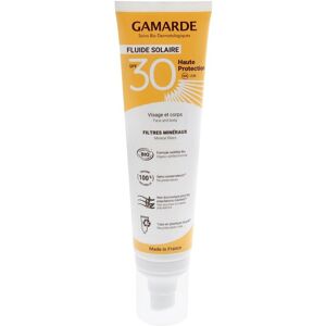 Gamarde Women's 3.38oz Face & Body Sun Fluid SPF 30 NoColor NoSize