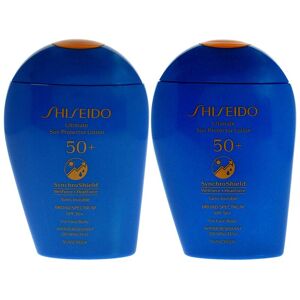 Shiseido Women's 2 x 5oz Ultimate Sun Protector Lotion SPF 50 Plus Duo NoColor NoSize