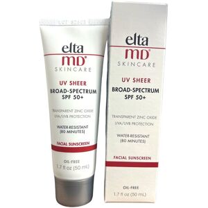 EltaMD Unisex 1.7oz UV Sheer Broad Spectrum SPF 50+ NoColor NoSize