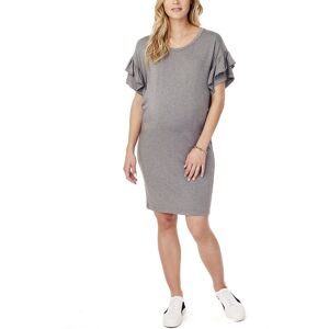 Ingrid & Isabel Maternity Ruffle Sleeve T-Shirt Dress NoColor xs Ingrid & Isabel Maternity Ruffle Sleeve T-Shirt Dress NoColor xs