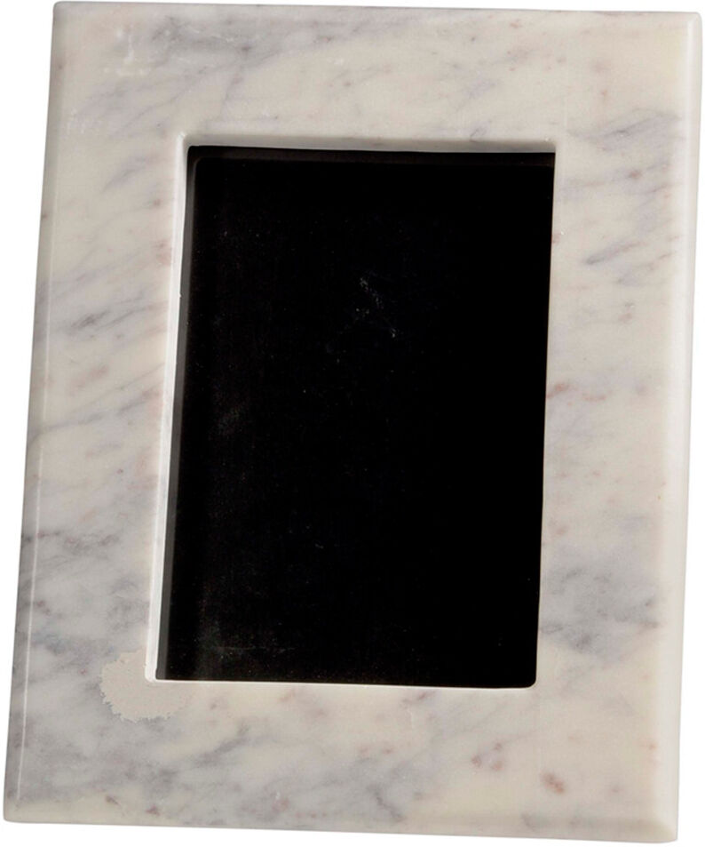 BIDKhome White 5X7 Marble Photo Frame NoColor 5" x 7"