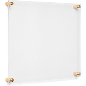 Cool Modern Frames Clear Acrylic Modern Float Frame NoColor 11in x 14in
