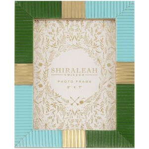 Shiraleah Viva 5 X 7 Colorblocked Picture Frame Green NoSize