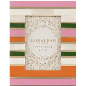 Shiraleah Viva 4 X 6 Horizontal Stripes Picture Frame NoColor NoSize
