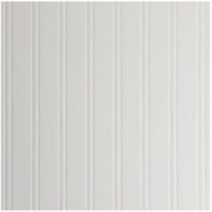 Brewster Beadboard Brown Wood Panel Paintable Wallpaper Brown NoSize