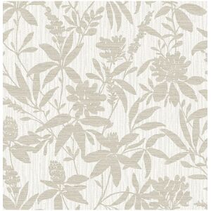 Brewster Advantage Riemann Beige Floral Wallpaper Multi NoSize