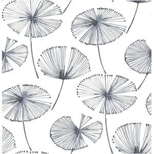 NuWallpaper Aya Peel & Stick Wallpaper White NoSize