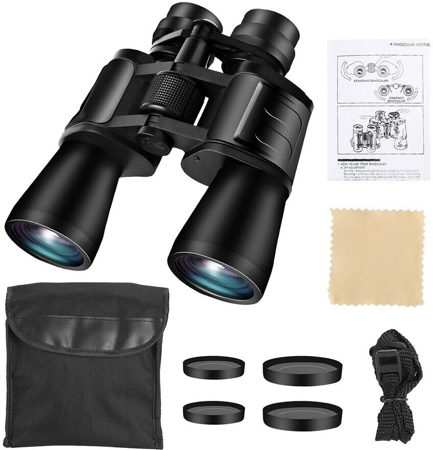 Fresh Fab Finds Portable Zoom Nightvision Binoculars Black NoSize